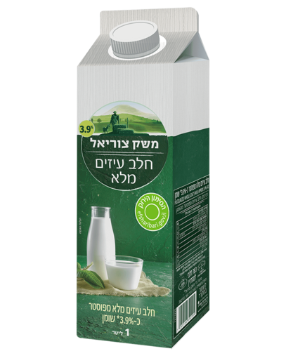 חלב עיזים- משק צוריאל (1 ליטר)