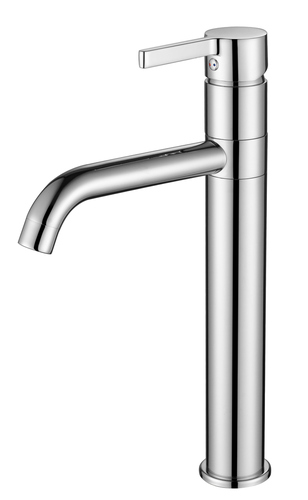 ברז פיה מסתובבת לכיור רחצה ניקל 8076