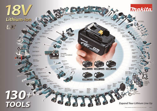 מקרא להרכב סוללות בכלים 10.8V מתוצרת Makita