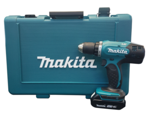 מברגה מקדחה נטענת + 2 סוללות MAKITA DDF453RYE 18V 1.5AH