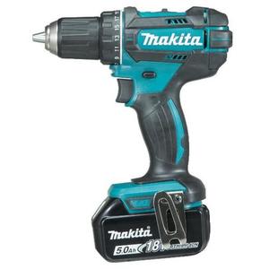 מברגה מקדחה נטענת + 2 סוללות MAKITA DDF482RME 18V 4AH