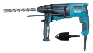פטישון חשמלי 26 מ"מ MAKITA HR2630X7 800W כולל פוטר אוטומטי מקיטה