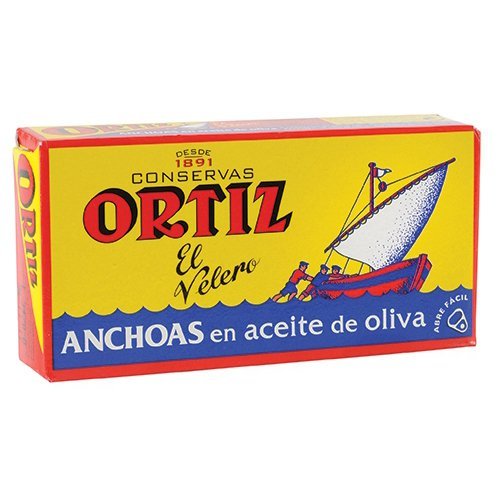 פילה אנשובי בשמן זית אורטיז 47 גרם ORTIZ