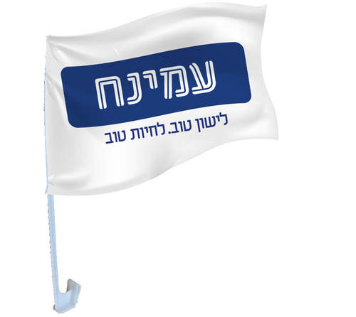 דגל לרכב - דגל רכב בעיצוב אישי