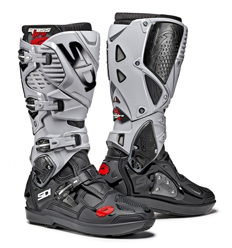 מגף רכיבה סידי שחור / אפור - SIDI CROSSFIRE 3 SRS LIMITED EDITION