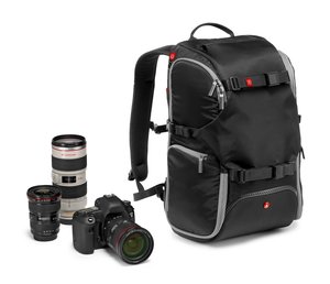 תיק גב – Manfrotto Advanced Camera and Laptop Backpack, Travel, Black