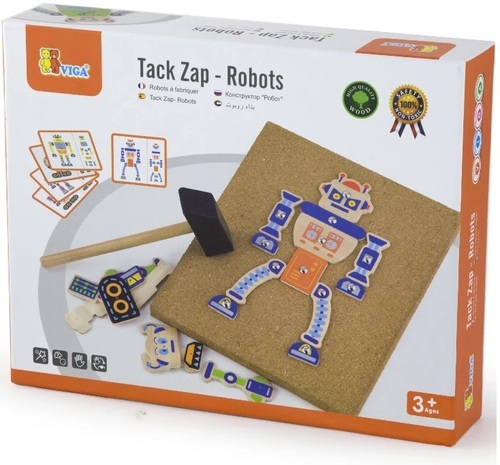 לוח שעם ליצירה הך פטיש - רובוט