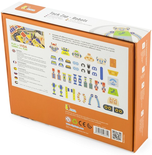 לוח שעם ליצירה הך פטיש - רובוט