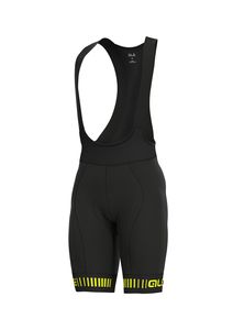 ביב רכיבה לאופניים STRADA BIBSHORTS שחור-צהוב