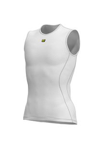 גופיית רשת ללא שרוולים VELO ACTIVE  לבן בייס לייר דקיקה ביותר מנדפת מאוד מסנן קרינה