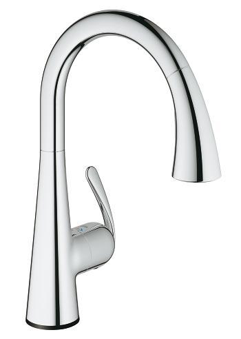ברז נשלף 30219DC1 ZEDRA TOUCH נירוסטה מוברש GROHE
