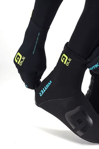 ערדליים טרמיים WINTER SHOECOVER שחור ניאופרן נגד רוח דוחה מים מחמם ומנדף