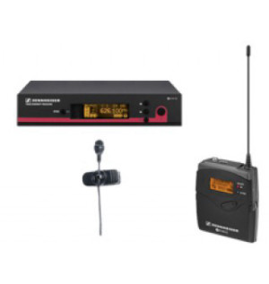 מיקרופון דש אלחוטי +מקלט Sennheiser EW122G-3