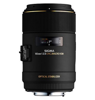 Sigma 105mm F2.8 EX DG OS HSM Macro למצלמות ניקון רשמי 
