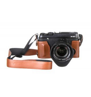 תיק עור מקורית למצלמות Fujifilm X-E1/X-E2 דגם BLC-XE1