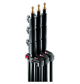 3 חצובות תאורה Manfrotto Master stand 1004