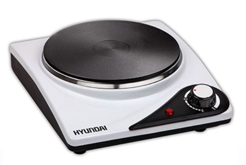 כירה חשמלית בודדת נירוסטה / צבע לבן 