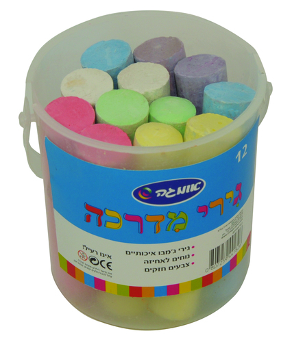 גיר מדרכה 12 בדלי