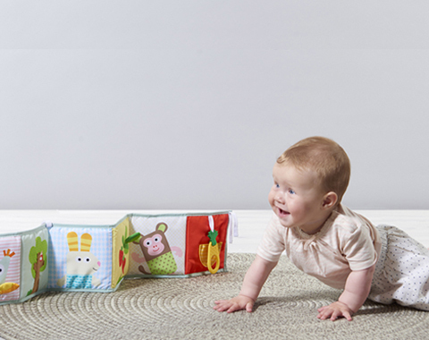 ספר עגלה לתינוק 3 ב-1 Taf toys