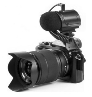 מיקרופון סטריאו למצלמה Saramonic sr-pmic2