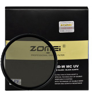 פילטר לעדשה Zomei 72mm U-HD Slim MCUV