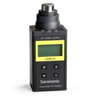 משדר אלחוטי למיקרופון Saramonic TX-XLR10