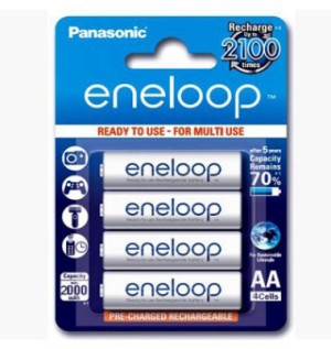 סוללה Panasonic Eneloop AA 1900mAh 4pck