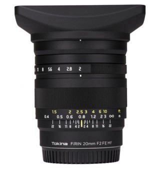 Tokina FiRIN 20mm f/2 FE MF for Sony E
