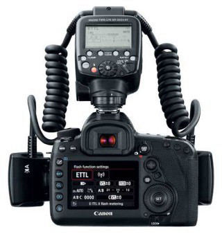 פלאש כפול למאקרו Canon MT-26EX-RT Macro Twin Lite