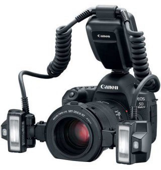 פלאש כפול למאקרו Canon MT-26EX-RT Macro Twin Lite