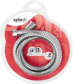 צינור אמבטיה 1.5 מטר SPLASH שרשורי