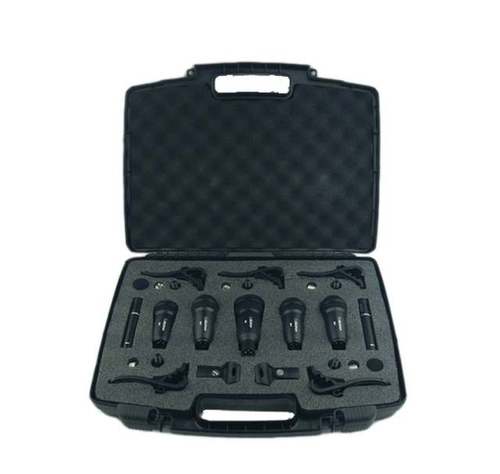 סט 7 מקרופונים לתופים כולל תפסנים ALCTRON T8400