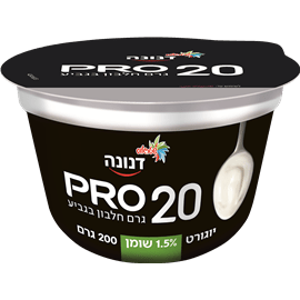 דנונה פרו 20 גרם חלבון1.5%- דנונה (150 גר