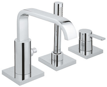 ערכה חיצונית לסט מדופן 19316000 אלור ALLURE כרום GROHE