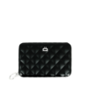 ארנק מרופד עם רוכסן לנשים מדגם QUILTED ZIPPER