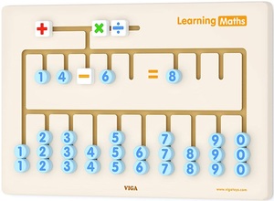 לוח פעילות לתליה על הקיר - לימוד חשבון
