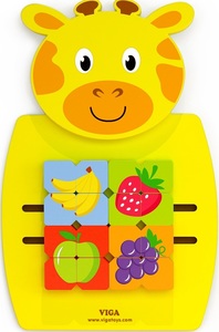 לוח פעילות מעץ לתליה על הקיר - ג