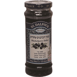 ריבת דובדבנים שחורים- סנט דלפור (284 גר')