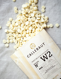 שוקולד בלגי לבן 28% 2.5 קג CALLEBAUT - אריזה מקורית