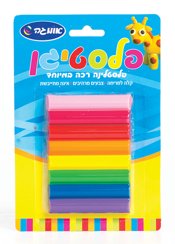פלסטיגן 8 צבעים בבליסטר