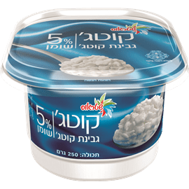 קוטג' 5%- שטראוס (250 גר')