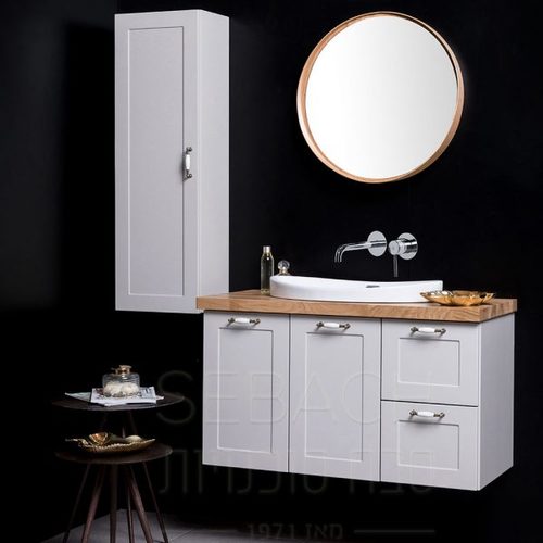 ארון אמבטיה סילבר גלקסי בוצ'ר