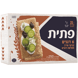 פתית 6 דגנים- יוניליבר (250 גר
