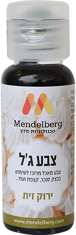 צבע מאכל ג'ל ירוק זית