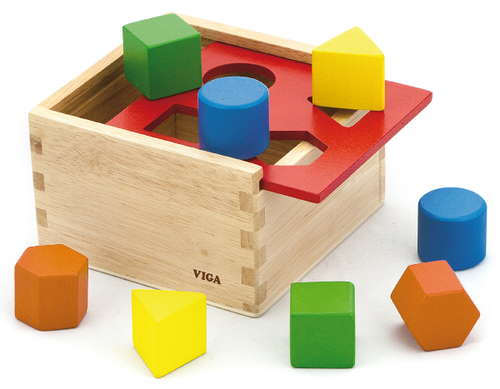 תיבת התאם צורה מעץ מלא