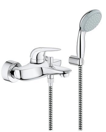 ברז סוללה חיצונית לאמבט 23729003 יורוסטייל EUROSTYLE כרום GROHE 