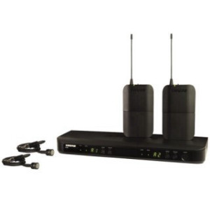 מערכת מיקרופונים Shure BLX188/CLV