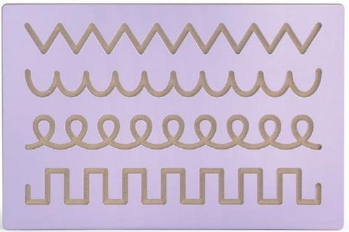 לוח תלייה ללימוד כתיבה וציור - צורות רציפות