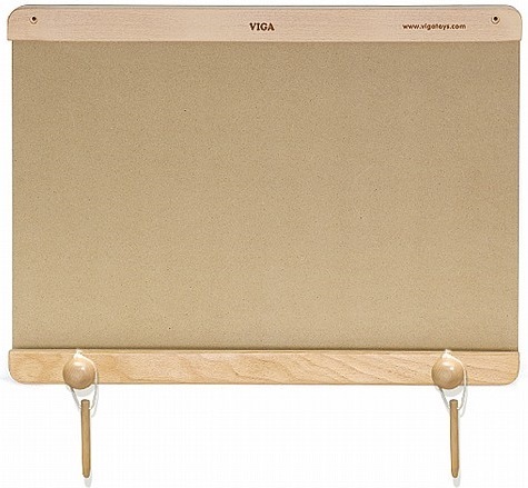 לוח תלייה ללימוד כתיבה וציור - צורות רציפות