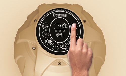 ג'קוזי מתנפח לבית ולחצר דגם‏ 54129 BESTWAY PALM SPRINGS